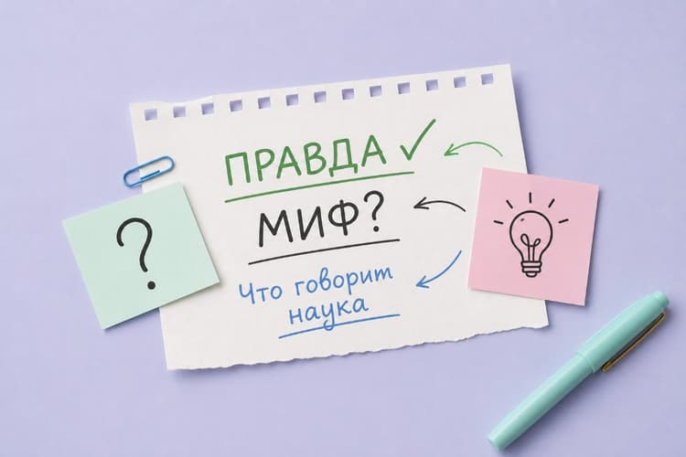 Мифы о СДВГ. 7 самых распространённых заблуждений и что говорит современная наука